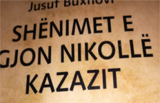 “Shënimet e Gjon Nikollë Kazazit” ndër romanet tona më të mira