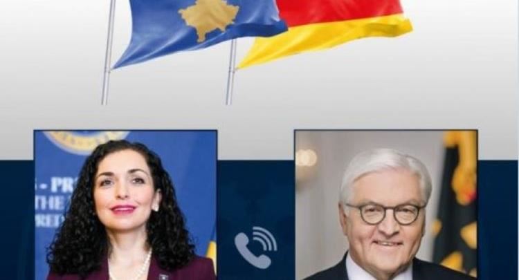 Osmani bisedon me presidentin gjerman për anëtarësimin në KiE