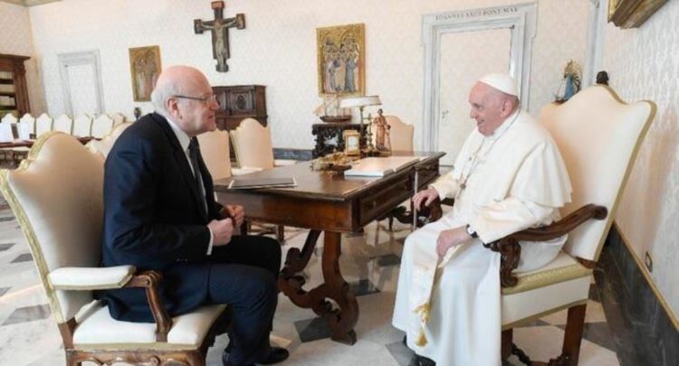 Papa priti kryeministrin e Libanit. Shqetësimi për vendin dhe bashkëjetesën e feve